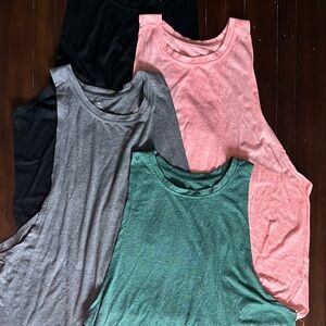 4 Pack XL Workout Tops